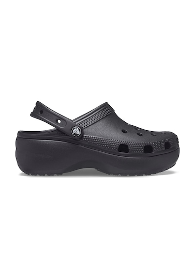 Crocs Classic Platform Clog Günlük Unisex Terlik Black Siyah