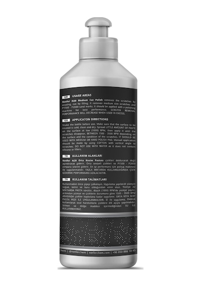 Netfer Premium N20 Medium Cut Polish - 500 Ml