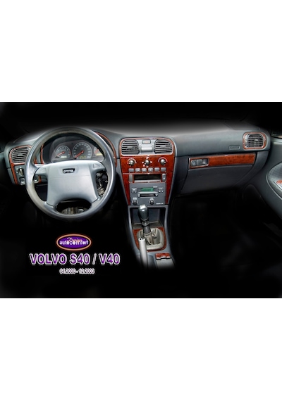Volvo S40 Konsol/Maun Kaplama Djital Klima 2001+