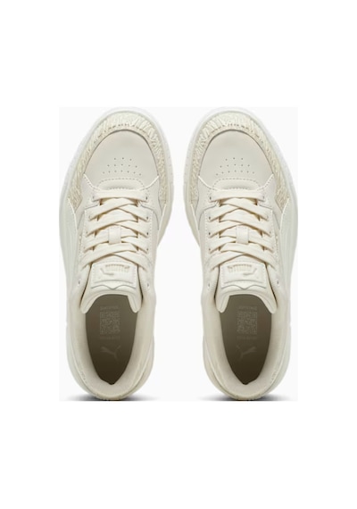 Puma Karmen Iı Idol Animal Fever Beyaz Kadın Krem Sneaker 39879501 Beyaz - Krem