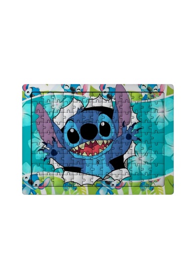 Ghostbastır Design Stitch 99 Parça Ayaklı Puzzle Dekoratif Çocuk Yapbozu 068