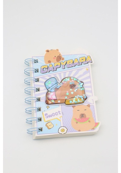 Capy Bara Küçük Not Defteri Çok Renkli