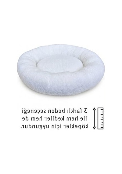 Donut Şeklinde Kedi Ve Köpek Yatağı, Yıkanabilir