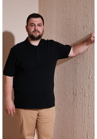 Buratti Erkek Polo Yaka T Shirt 5902127b Siyah Siyah