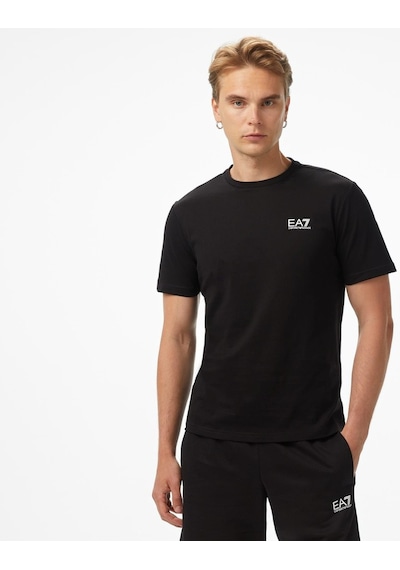 Ea7 Emporio Armani Core Identify Erkek Siyah T-shirt