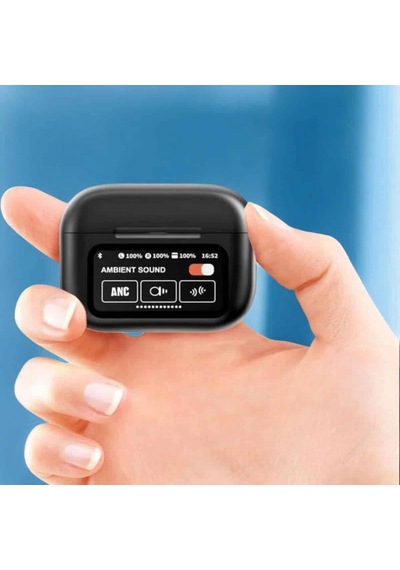 Ekranlı Kablosuz Bluetooth Kulaklık Anc Enc Destekli Dokunmatik Kontrol 00