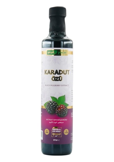 Yeşil Pazar Karadut Özü 670 Gr