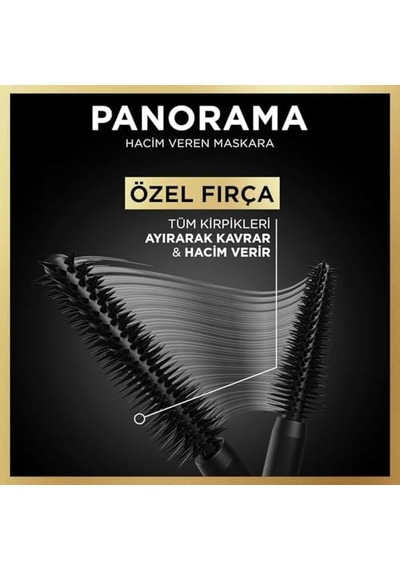 L'oreal Paris Panorama Hacim Veren Maskara - Siyah 00