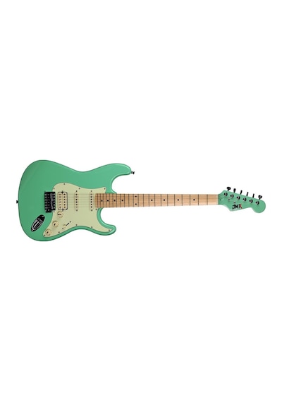 Dmx Guitars Deg100 Hss Ssg Elektro Gitar Satin Surf Green
