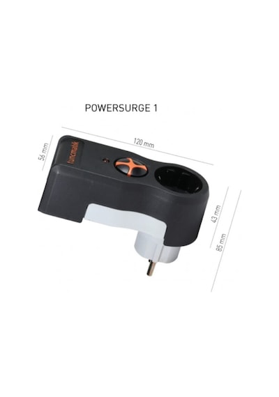 Siyah Enerji Koruma Prizi Powersurge 525 Joule
