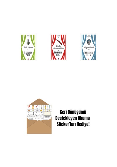 Vali Hanım Ciltli + Darbe: Kan Ve Sultan Ciltli + Nizamülmülk Ciltli + Okuma Sticker'ları