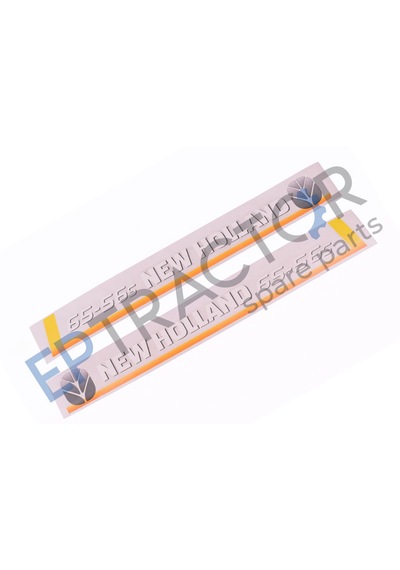 New Holland 65-56s Yan Yazı Takımı Kaporta Etiketi Sağ - Sol Kaput Sticker Seti Sarı Tip