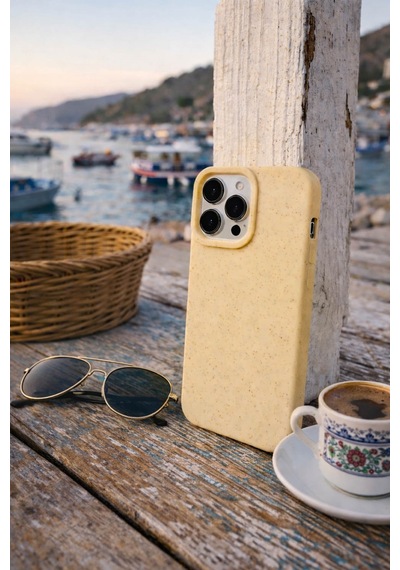 Apple Uyumlu iPhone 12 Pro Max Darbeye Dayanıklı Silikon Telefon Kılıfı Sarı
