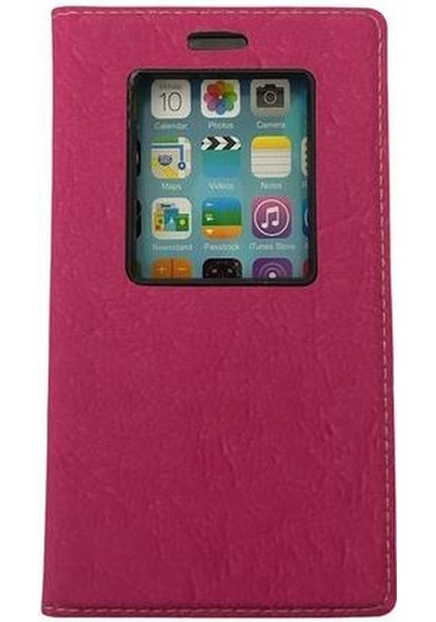 Jopus G2 İle Uyumlu Pembe Premium Kapaklı Kılıf Pembe