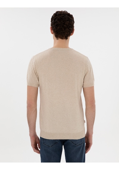 Pierre Cardin Erkek Bej Kazak /triko 50305992-vr011 Bej