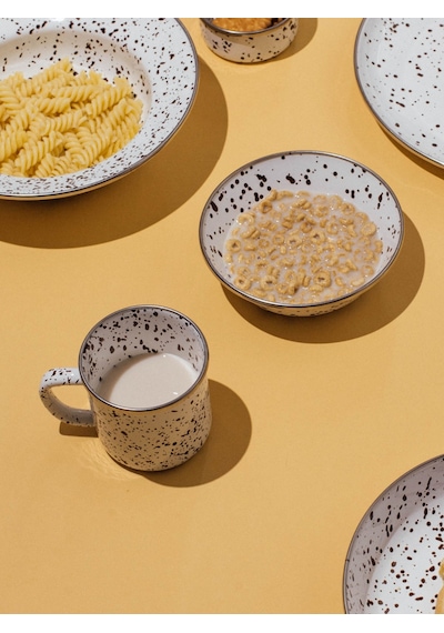 Emaylab Speckles Emaye Kupa Hardal