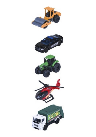 Majorette Street Cars 5'li Araç Seti Çok Renkli