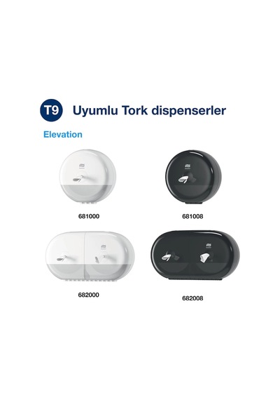 Tork 472193 Mini Tuvalet Kağıdı 12 Rulo X 620 Yaprak