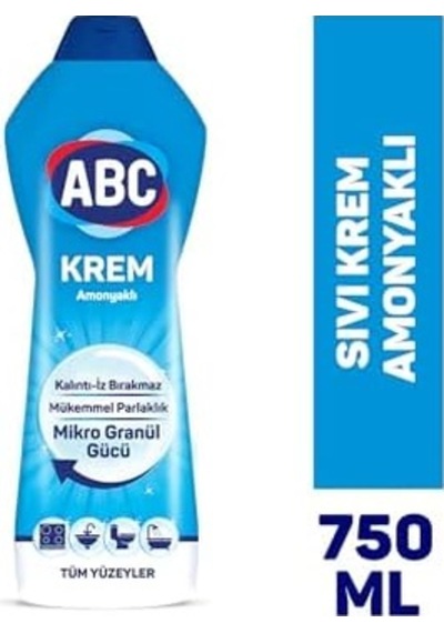 Yeni Nesil Krem Amonyaklı 750 Ml 0