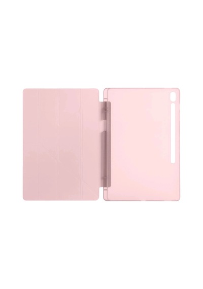 İpad Uyumlu Pro 11 2024 Kılıf Kalemlikli Hugo Tablet Kılıfı - Rose Gold