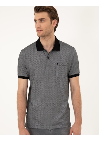 Pierre Cardin Erkek Siyah Tişört 50288681-vr046 Siyah