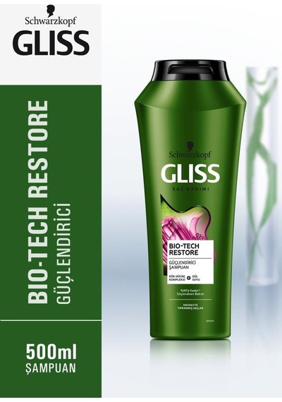 Gliss Bio-Tech Şampuan 500 ml x 4 Adet