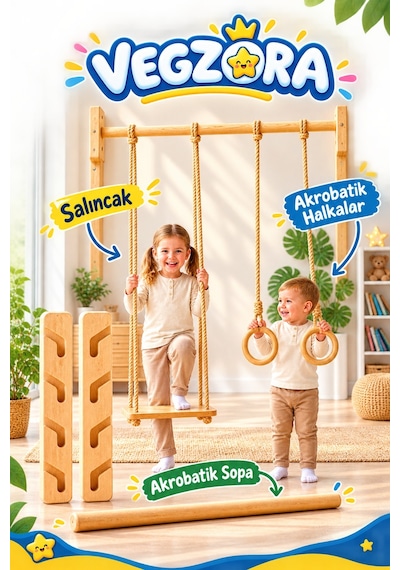 Çocuk Ahşap Aktivite Merkezi