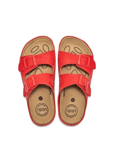 Twigy Dilay Kadın Terlik Kırmızı 36/40 BB0362 Kırmızı