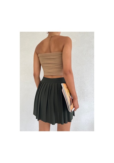 Winmoda34 Kadın Tenis Eteği Içten Taytlı Yeşil