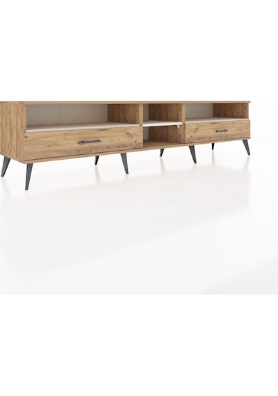 Hyperion Tv Ünitesi 3 Raflı 2 Çekmeceli 220x44x51 Çam-aytaşı/çam Aytası/atlas Çam - Atlas Çam Hyperion Tv Ünitesi 3 Raflı 2 Çekmeceli 220x44x51 Çam-aytaşı/çam Aytası/atlas Çam - Atlas Çam