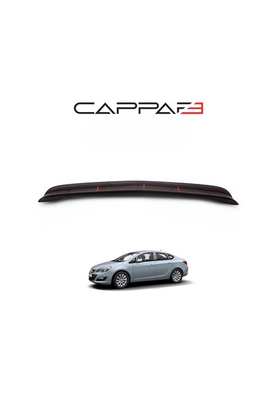 Opel Astra J Sedan 2012-2018 Yıl Aralığı Uyumlu Arka Tampon Eşiği Parlak
