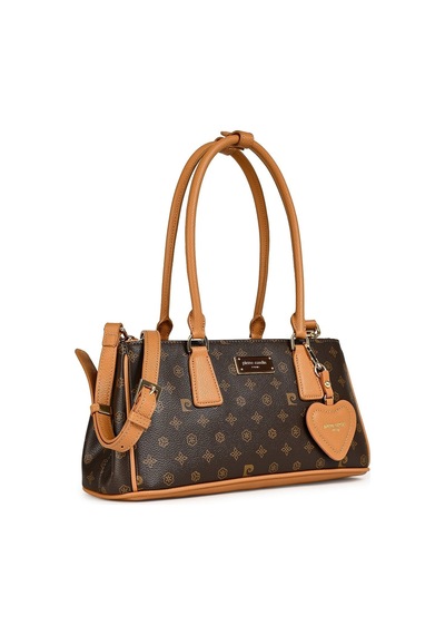 Pierre Cardin Monogram Kadın Omuz Çantası 05pc26y16913-mn Kahve