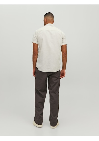 Jack & Jones Jack&jones Kısa Kollu Beyaz Erkek Gömlek 12235362 001