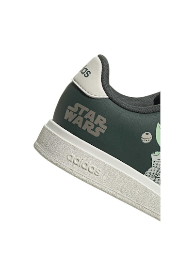 Adidas Advantage Mandalorı Yeşil Erkek Çocuk Sneaker Yeşil