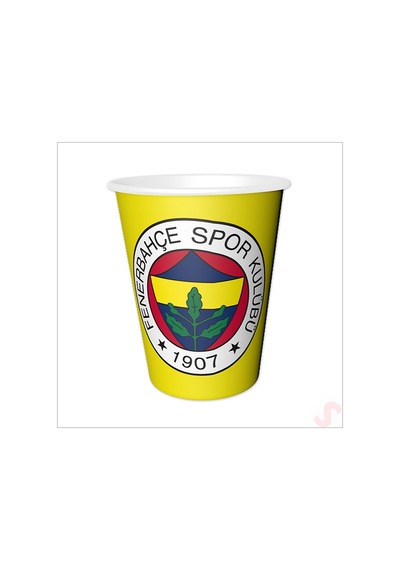 Fenerbahçe Sk Karton Bardak - 8 Adet