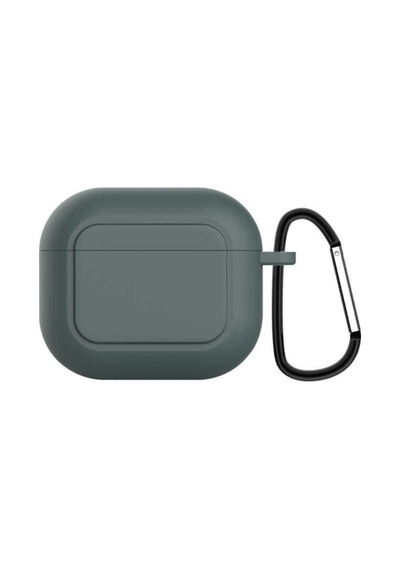 Apple AirPods Uyumlu 3. Nesil Kılıf Zore Airbag 23 Kılıf Koyu Yeşil