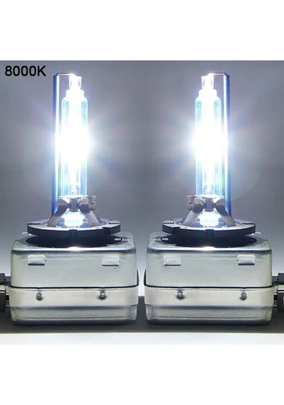 2 Adet D1s Xenon Far Ampulü 35w 8000k Buz Mavisi 1 Kalite