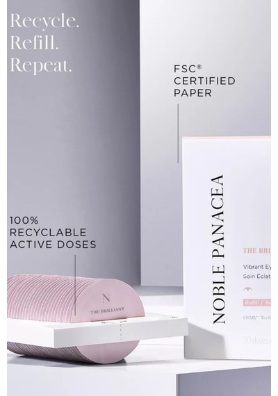 Noble Panacea Vibrant Eye Infusion, Canlandırıcı Göz Altı Bakım Kremi Refill