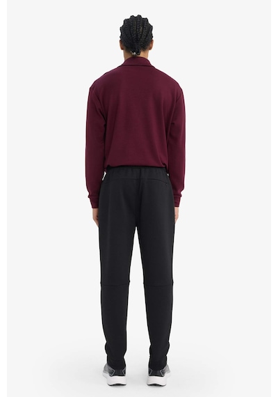 Defacto Defactofit Slim Fit Dar Kesim Standart Paça Skuba Dalgıç Kumaş Jogger Z9112az25aubk81 Siyah