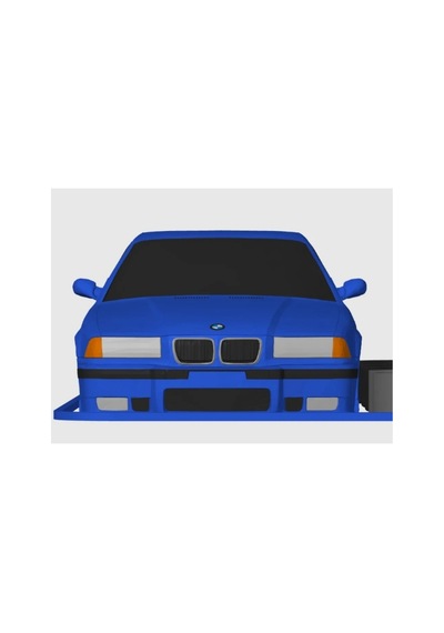 Bmw E36 M3 Model Araç 1:24 Ölçekli Kendin Birleştir