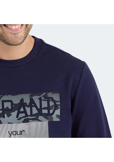 Slazenger RUBIO Erkek Sweatshirt Lacivert