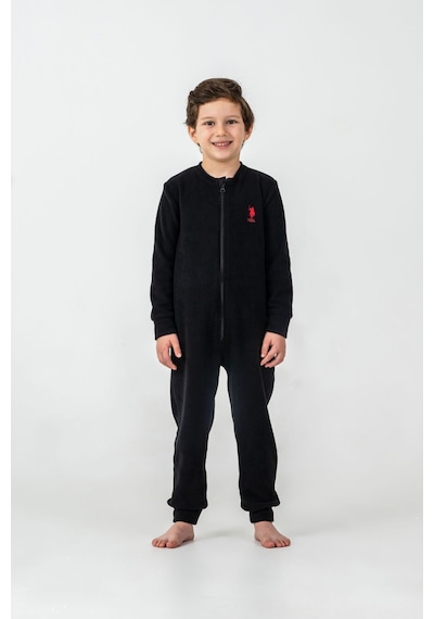 U.S. Polo Assn. U.s. Polo Assn Erkek Çocuk Siyah Tulum Us2237-c-v2 Siyah