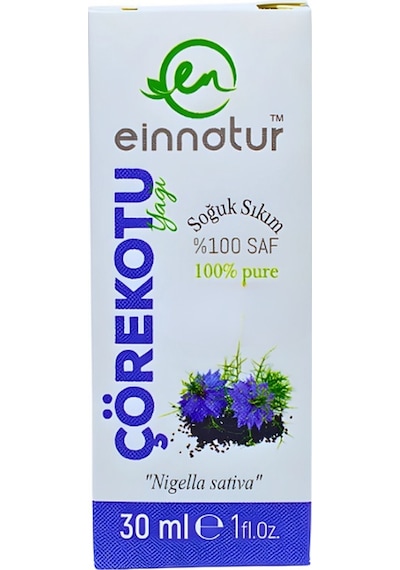 Einnatur Çörek Otu Yağı %100 Saf Soğuk Sıkım Nigella Sativa Oil