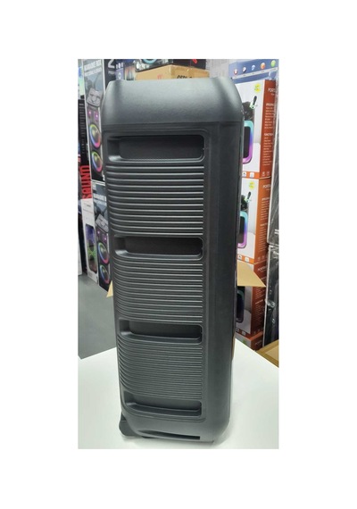 Büyük Boy Kablosuz Mikrofonlu Bluetooth Hoparlör Şarjlı Taşınabilir Speaker Party Box
