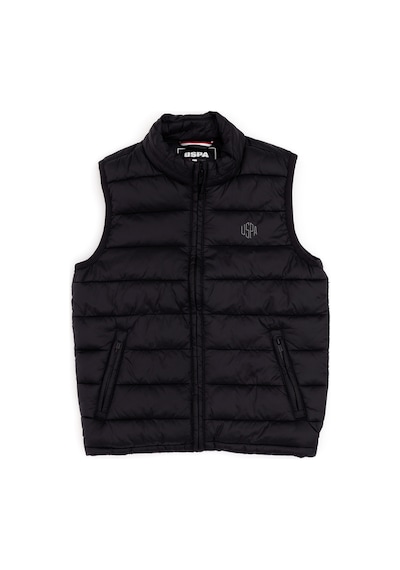 U.s. Polo Assn. Erkek Çocuk Siyah Yelek Dokuma 50291724-vr046 Siyah