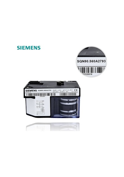 Siemens Uyumlu Sqn90.560a2793 Servomotor 220-240v 50-60hz 8va 24s/90 2.