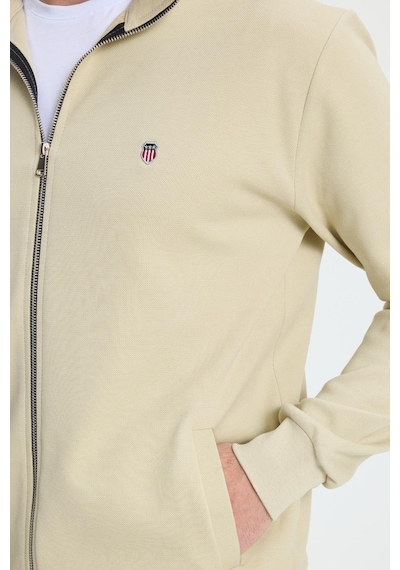 Tudors Erkek Slim Fit Dar Kesim Pamuklu Tam Fermuarlı Çift Cepli Dik Yaka Krem Sweatshirt Hırka-41890 Krem Tudors Erkek Slim Fit Dar Kesim Pamuklu Tam Fermuarlı Çift Cepli Dik Yaka Krem Sweatshirt Hırka-41890 Krem