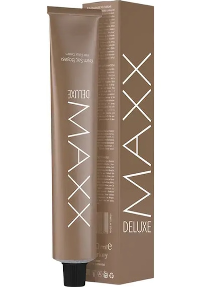 Maxx Deluxe Profesyonel 3/0 Koyu Kahve Saç Boyası 60 Ml