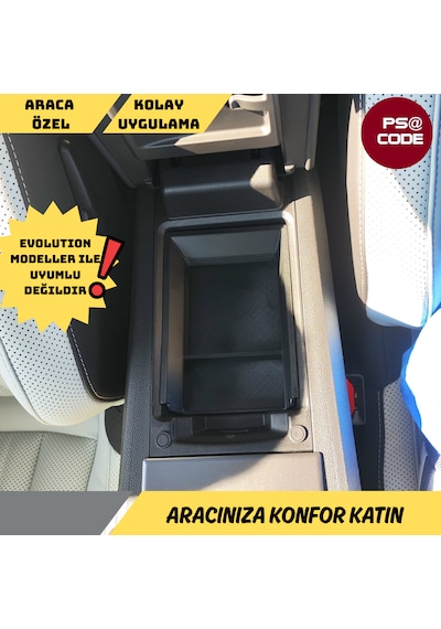 Renault Boreal Orta Konsol Düzenleyıcı-kolçak Altı Organizer