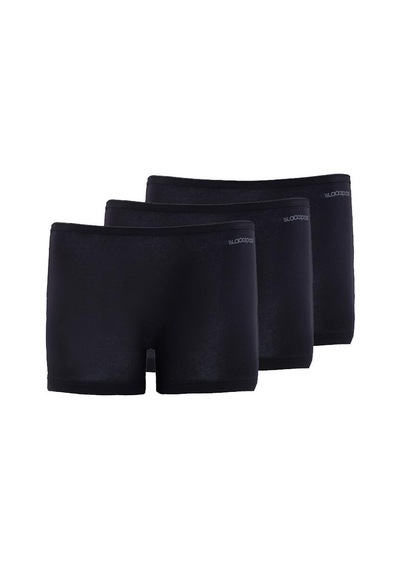 BLACKSPADE 1571 BAYAN ESSENTİAL 3 LÜ SİYAH BOXER Siyah
